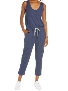 Zella Gwen Sleeveless Knit Jumper Navy Blue Sz XL NWT